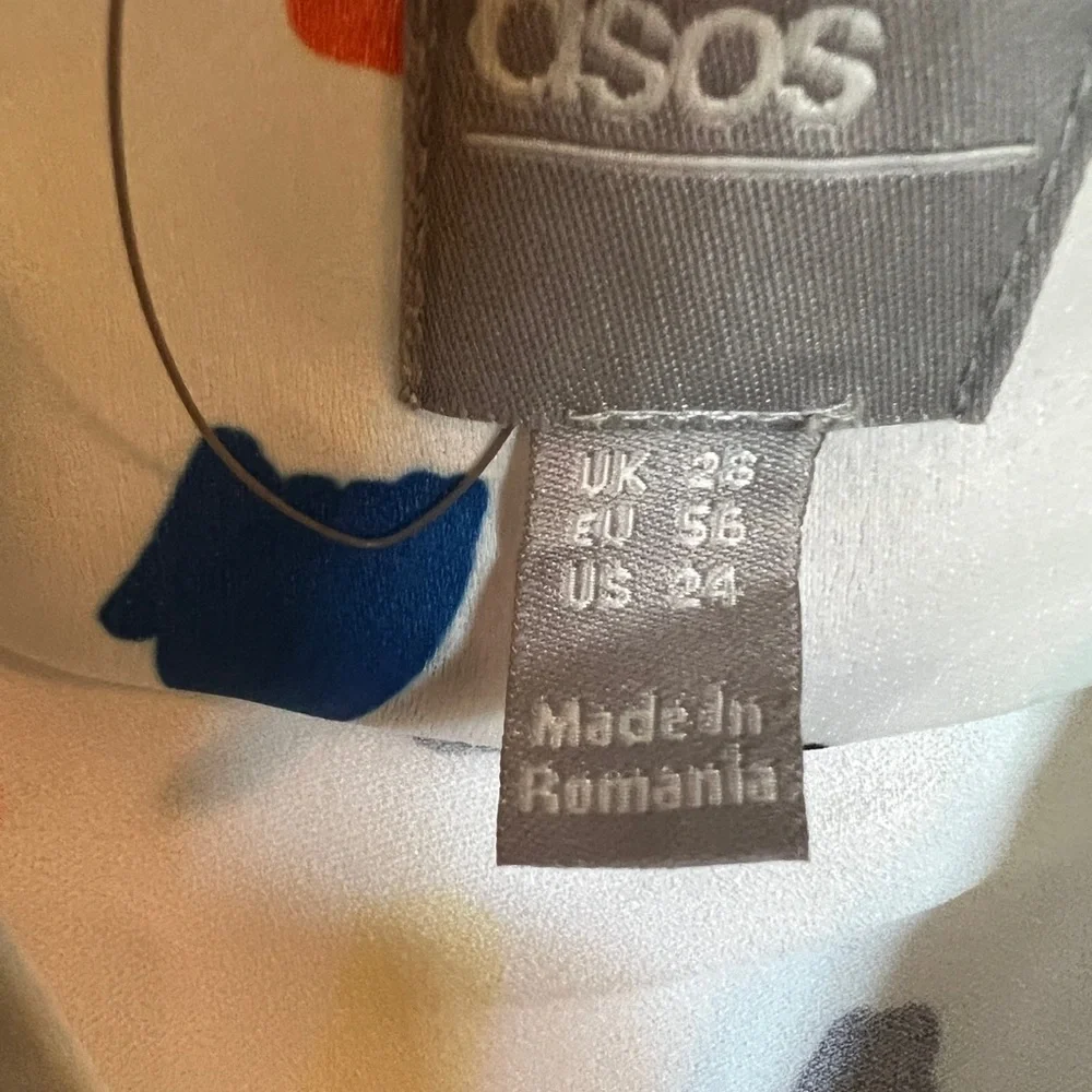 Mixed Pattern Dress - Picture 7 of 8